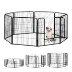 Tarc pentru animale de companie, interior si exterior, 80 x 78 x 235 cm