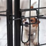 Tarc pentru animale de companie, interior si exterior, 100 x 76,5 x 235 cm - imagine 3