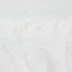 Scaun cu blana sintetica alba, picioare lemn, 31 x 31 cm - imagine 3