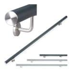 Balustrada din aluminiu, antracit, 100 cm