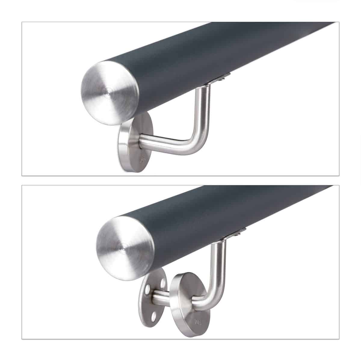Balustrada din aluminiu, antracit, 100 cm - imagine 7