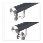Balustrada din aluminiu, antracit, 100 cm - imagine 7
