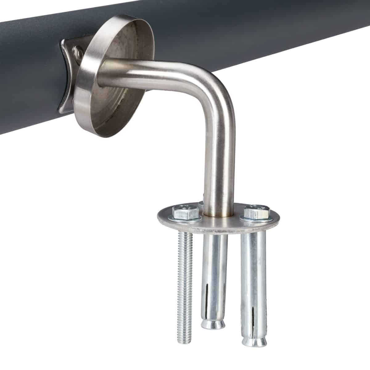 Balustrada din aluminiu, antracit, 100 cm - imagine 6