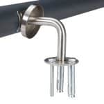 Balustrada din aluminiu, antracit, 100 cm - imagine 6