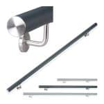 Balustrada din aluminiu, antracit, 150 cm