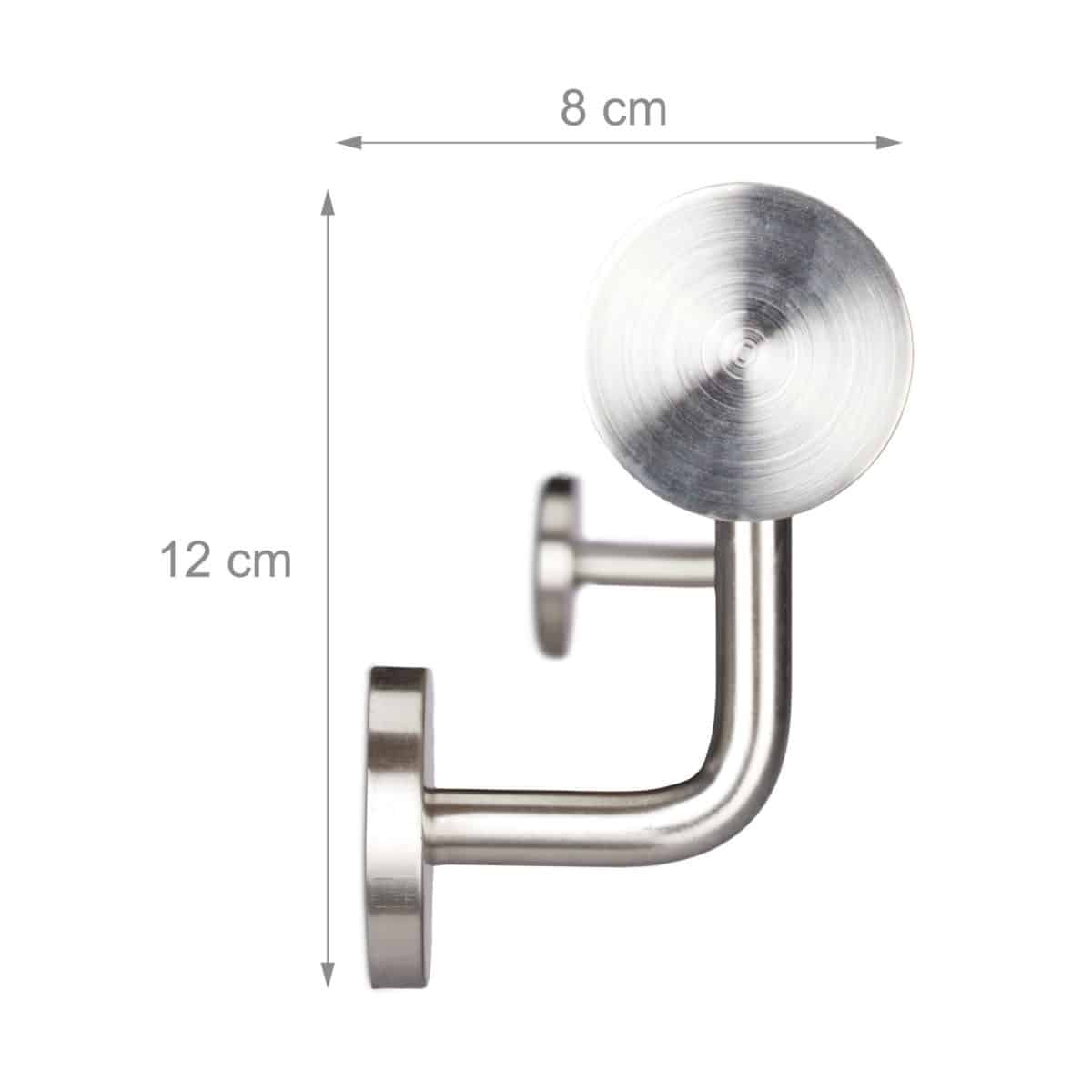 Balustrada din aluminiu, antracit, 150 cm - imagine 2