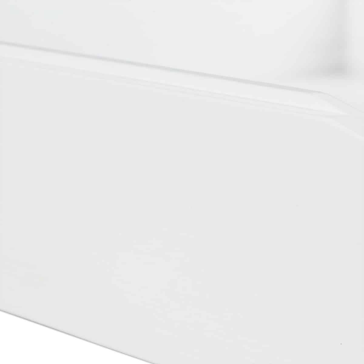 Tavita documente A4, din bambus, alb, 6 x 25 x 33 cm, Relaxdays - imagine 8