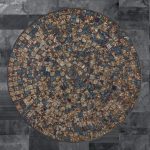 Masuta pentru sufragerie, 50 x 41 cm, MDF/sticla - imagine 2