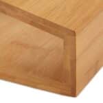 Set boluri inox, mancare caini/pisici, cu suport din bambus, 10 x 33,5 x 18 cm - imagine 10