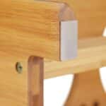 Set 2 boluri mancare pentru animale, suport bambus, 18,5 x 40 x 20,5 cm - imagine 9