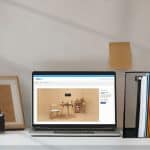 Organizator de birou, metalic, documente A4, negru, 32 x 16 x 24,5 cm - imagine 5