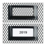 Organizator de birou, metalic, documente A4, negru, 32 x 16 x 24,5 cm - imagine 6