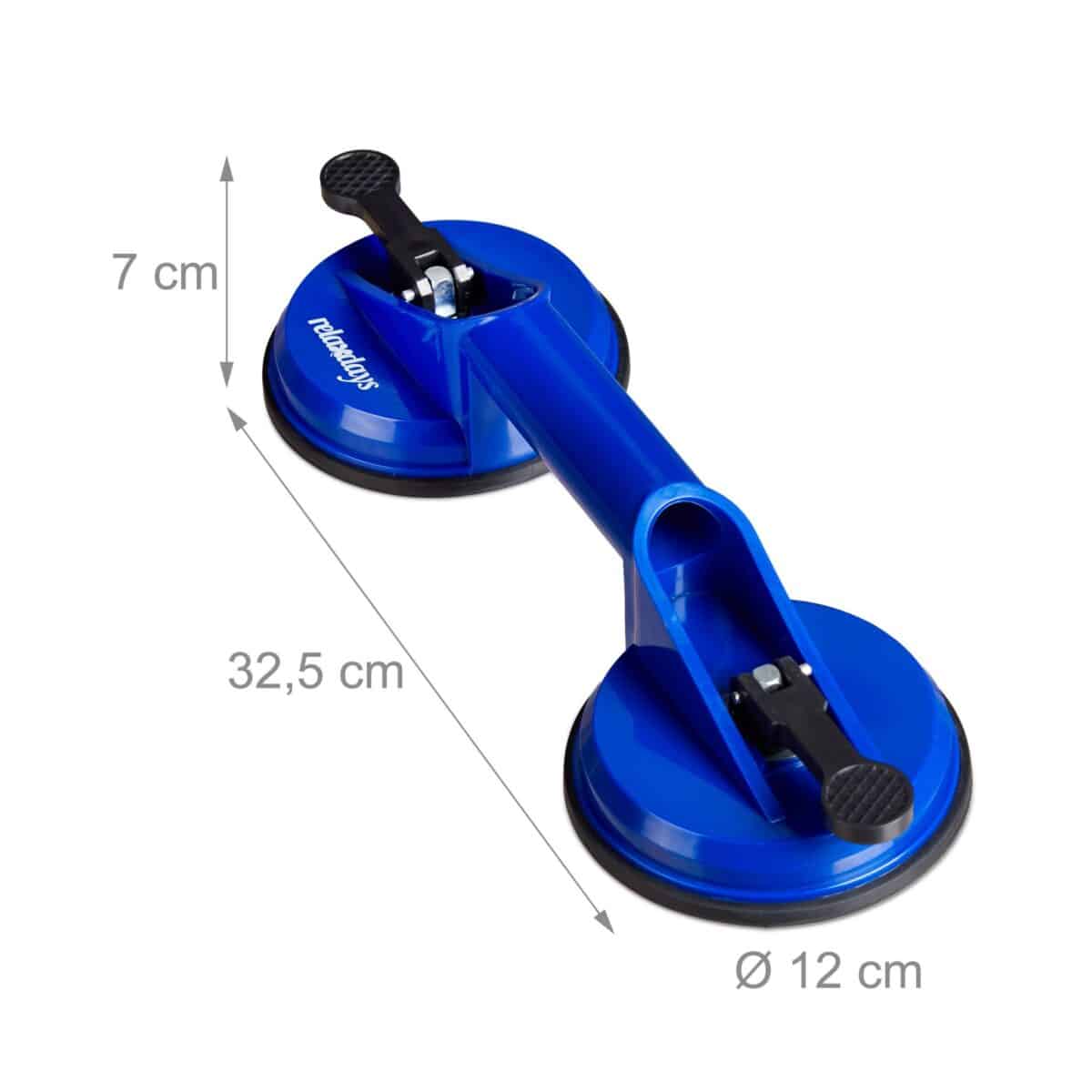 Set de 2 ventuze cu 2 capete, geamuri, parbriz, oglinzi, faianta, 7 x 32,5 cm - imagine 4