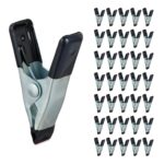 Set 36 cleme, fixare/prindere, metalice, negru, 5 x 3 x 1,5 cm