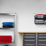 Raft industrial, cu 4 rafturi, placi MDF, cadru otel gri, 157 x 80 x 40 cm - imagine 3