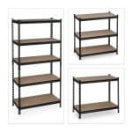 Raft multifunctional industrial, 5 rafturi, sustine 360 kg pe nivel, 183 x 91 x 46 cm - imagine 7