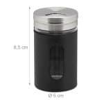 Set 12 recipiente pentru condimente, inox, 8,5 x 5 cm, 90 ml, Kraftpunkt® - imagine 2