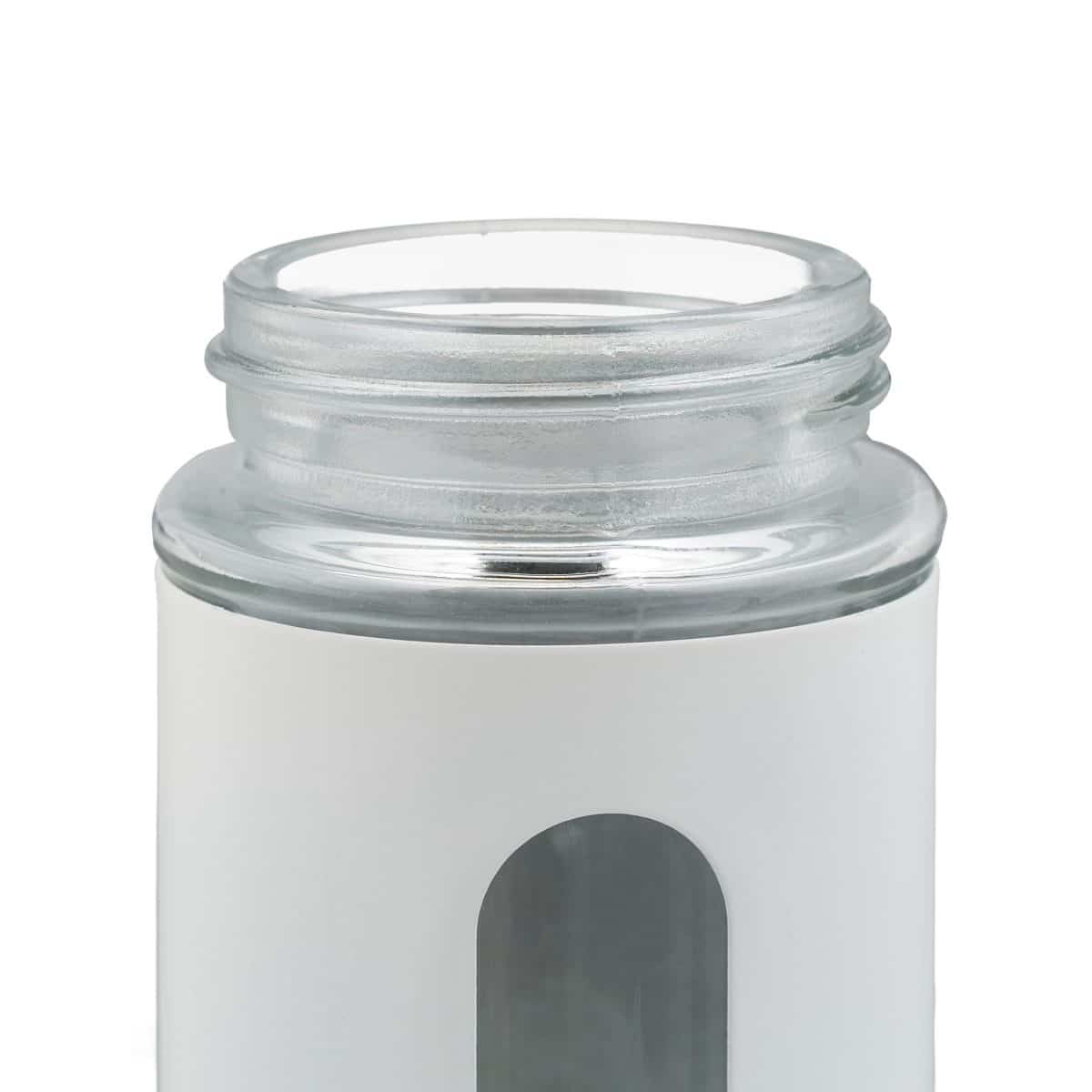 Set 12 recipiente pentru condimente, inox, 8,5 x 5 cm, 90 ml, alb, Kraftpunkt® - imagine 5