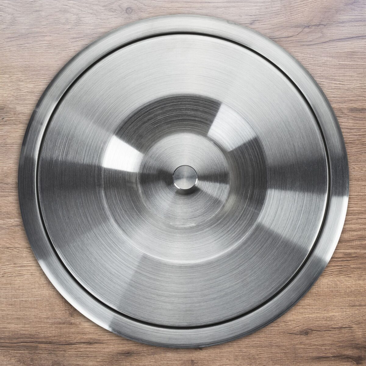 Cos de gunoi incorporabil pentru blatul de lucru, 5 l, capac inox, albastru - imagine 2