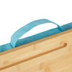 Suport laptop pana la 17,3 inchi, bambus, blue, 8 x 51 x 36 cm - imagine 7