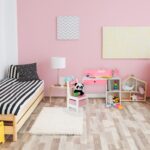Birou cu scaun pentru copii,fetite, roz, cu sertar, cos depozitare, 79,5 x 80 x 40 cm - imagine 8