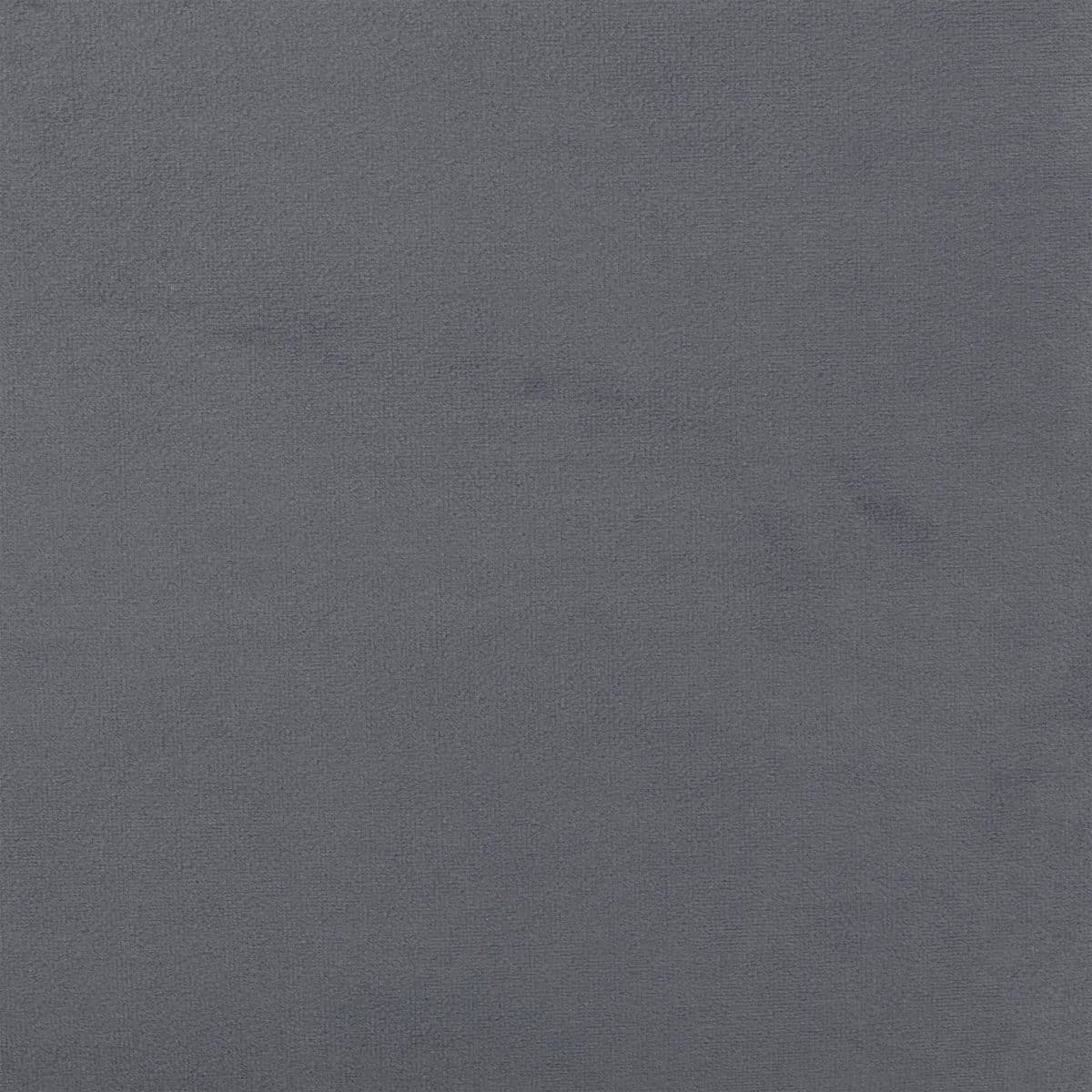 Scaun taburet cu spatiu de depozitare, catifea, picioare din lemn de eucalipt, antracit, 40 x 40 x 40 cm - imagine 3