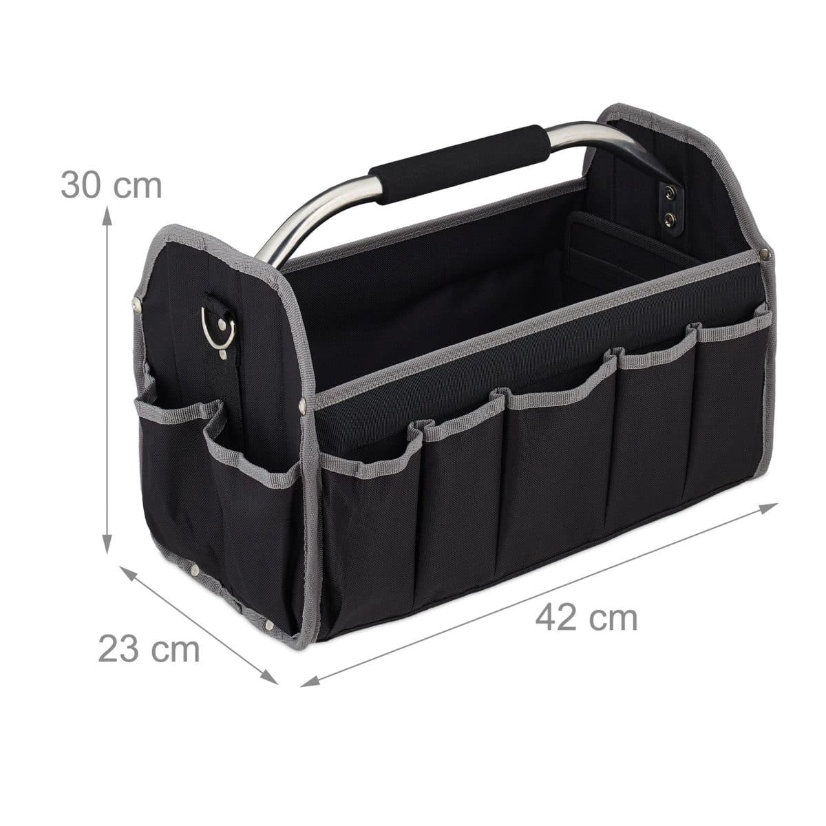 Geanta depozitare si transport, 34 compartimente, 30 x 42 x 23 cm - imagine 6