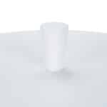 Masuta cafea, din lemn, alb, 56 x 45 cm - imagine 4
