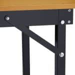 Banc de lucru, blat MDF capacitate de incarcare 100 kg, suport unelte, 76 x 100 x 60 cm - imagine 8