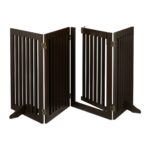 Gard blocare acces, copii/animale de companie/semineu, negru, 70 x 207 x 30 cm