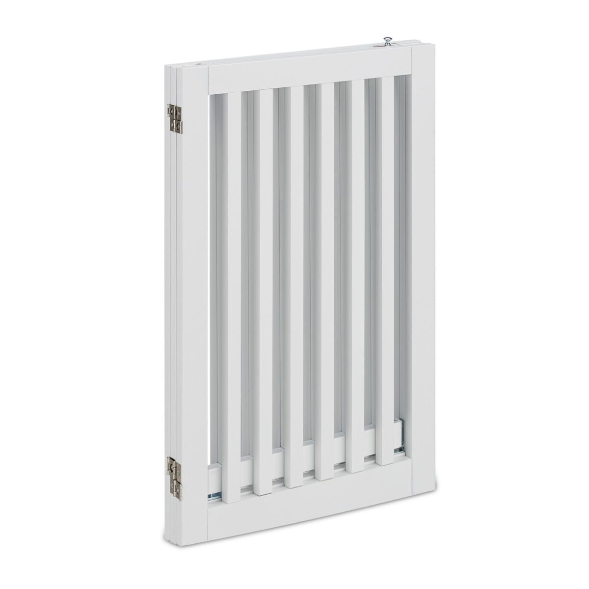 Gard blocare acces, pentru copii sau animale de companie, alb, 92 x 154 x 30 cm - imagine 9