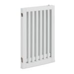 Gard blocare acces, pentru copii sau animale de companie, alb, 92 x 154 x 30 cm - imagine 9