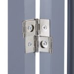 Gard protectie/blocare acces, gri, pliabil, 92 x 205 x 30 cm - imagine 4