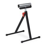 Stalier cu role, pliabil, inaltime reglabila 67 - 110 cm, capacitate 60 kg, Relaxdays