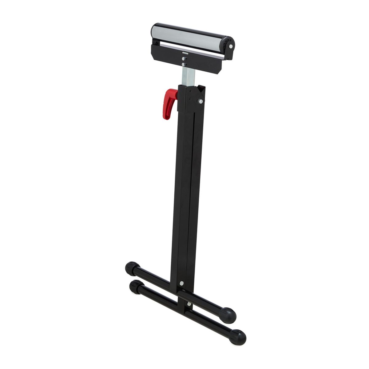 Stalier cu role, pliabil, inaltime reglabila 67 - 110 cm, capacitate 60 kg, Relaxdays - imagine 7