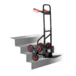Carucior marfa pentru trepte, capacitate de incarcare 200 kg, maner reglabil pe inaltime, Relaxdays - imagine 8