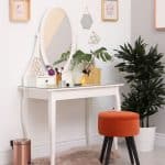 Organizator bambus, de birou, 2 compartimente, 20 x 17 x 9 cm - imagine 6