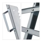 Suport pentru taierea lemnelor, dinti de fixare, sustine 150 kg, 80 x 80 x 82 cm - imagine 9