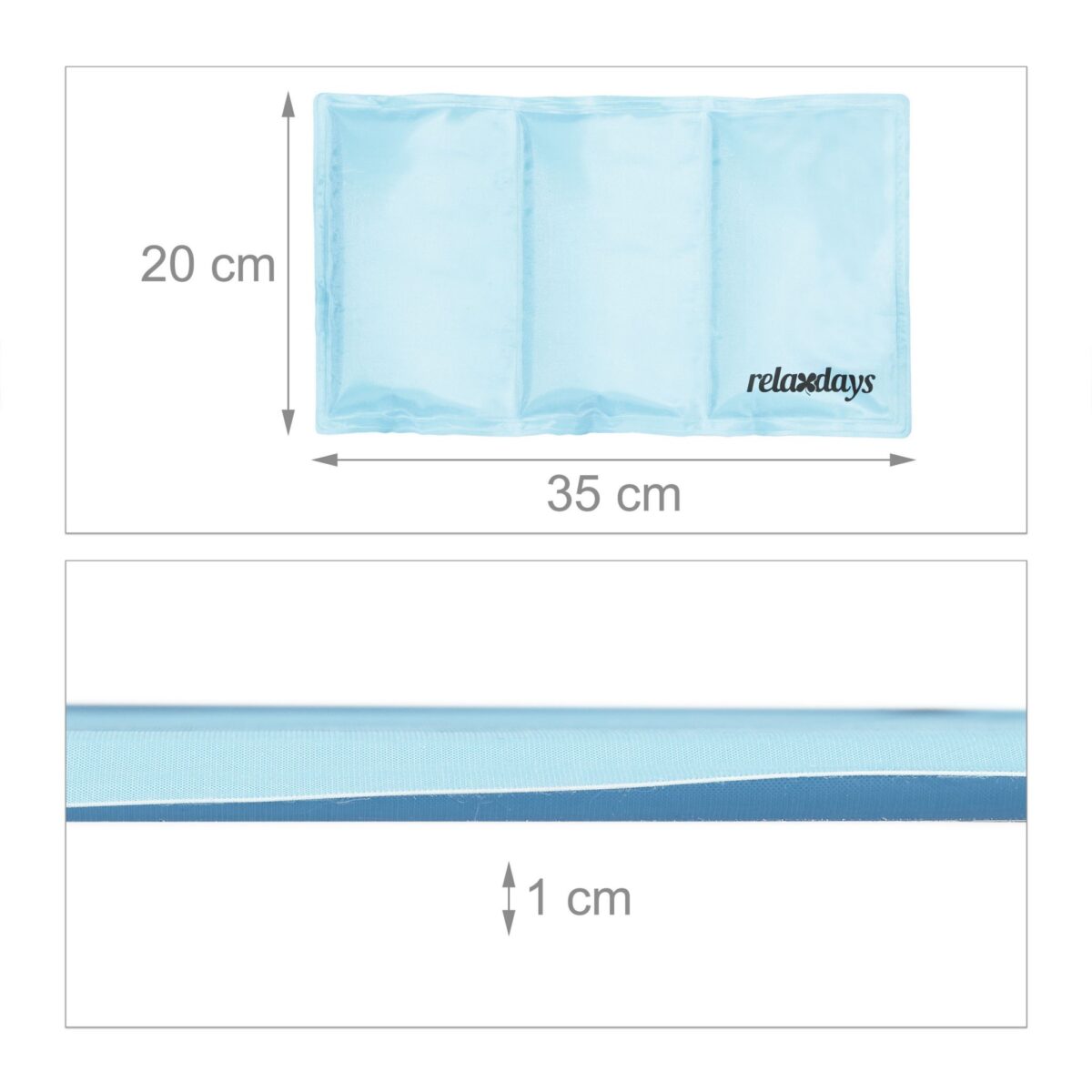Covoras de racire, pentru caini/pisici, rezistent la zgarieturi, blue, 35 x 20 cm - imagine 4
