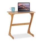 Masa laptop,notebook-uri si tablete, versatila, bambus, 60 x 60 x 40 cm