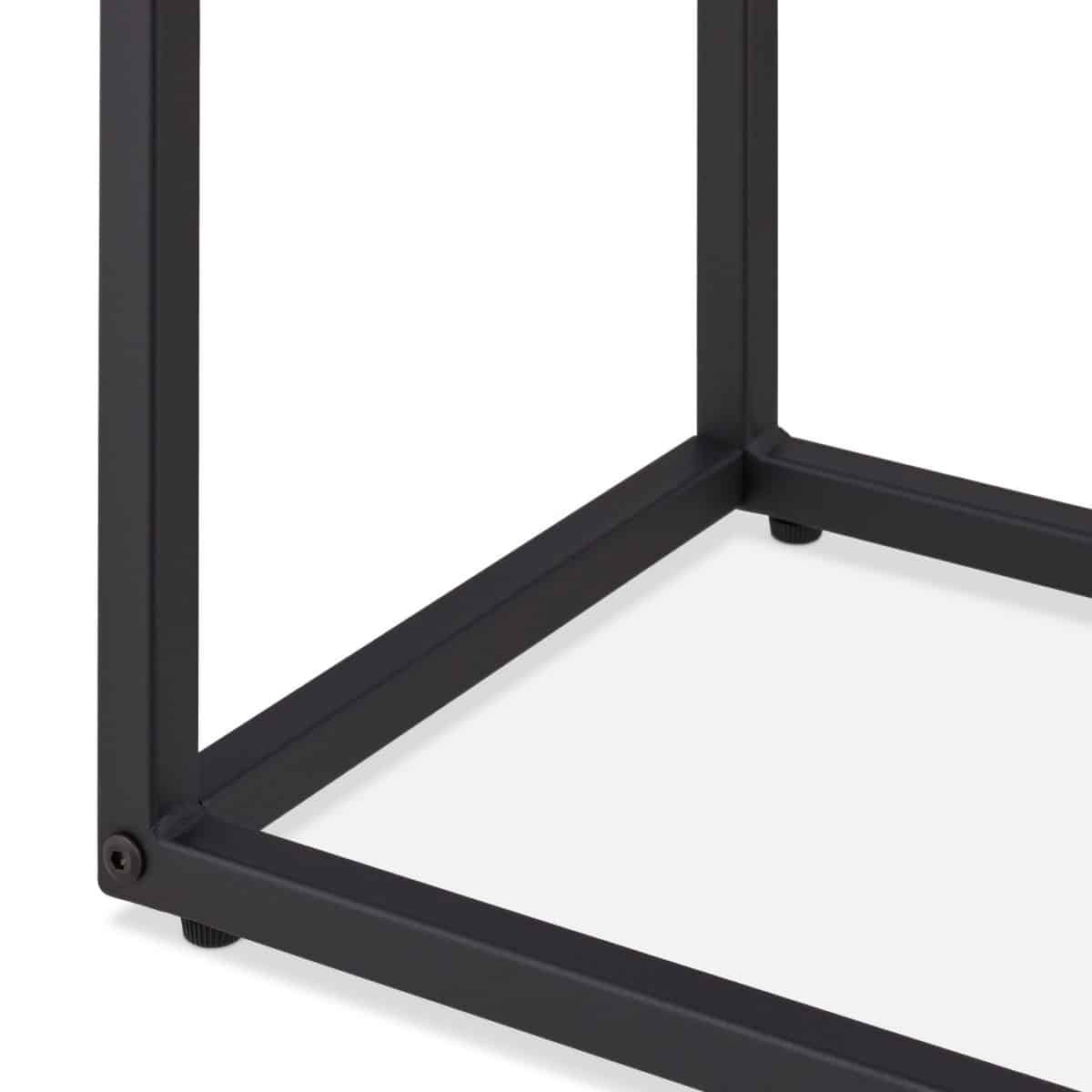 Masuta de cafea, stil modern, 60 x 30 x 45 cm, MDF, maro - imagine 7