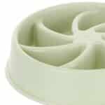 Bol anti-sling, pentru mancare lenta, verde, 600 ml, 5 x 20,5 cm - imagine 4