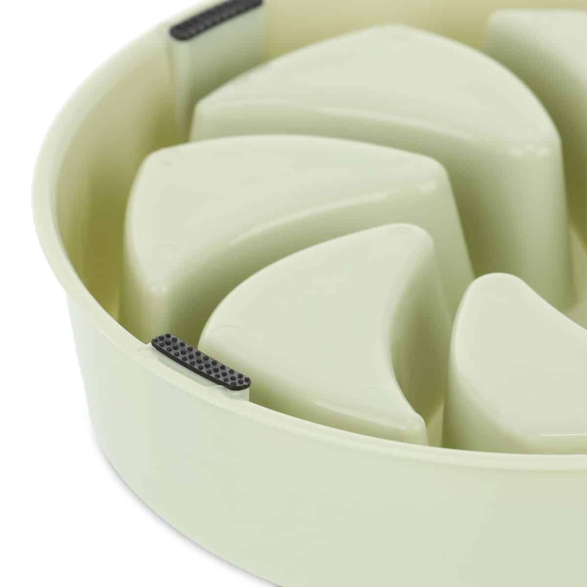 Bol anti-sling, pentru mancare lenta, verde, 600 ml, 5 x 20,5 cm - imagine 5