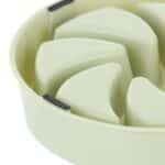 Bol anti-sling, pentru mancare lenta, verde, 600 ml, 5 x 20,5 cm - imagine 5