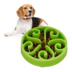 Bol anti-sling, pentru mancare lenta, verde, 550 ml, 1500 ml, 7 x 30 cm