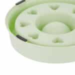 Bol anti-sling, pentru mancare lenta, verde, 500 ml, 4,5 x 19,5 cm - imagine 7