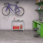 Raft industrial cu 5 rafturi, placi MDF, cadru otel gri, 180 x 100 x 30 cm - imagine 2