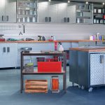 Raft industrial cu 5 rafturi, placi MDF, cadru otel negru, 180 x 100 x 41 cm - imagine 2