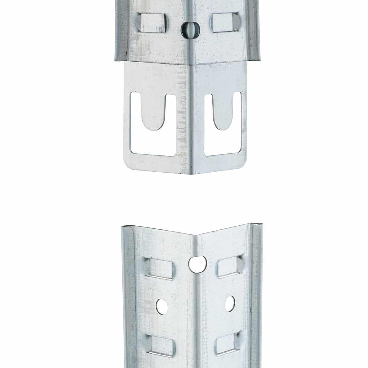 Raft industrial cu 5 polite depozitare, sustinere 500 kg, placi MDF, cadru otel, 180 x 60 x 30 cm, Relaxdays - imagine 8