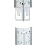 Raft industrial cu 5 polite depozitare, sustinere 500 kg, placi MDF, cadru otel, 180 x 60 x 30 cm, Relaxdays - imagine 8